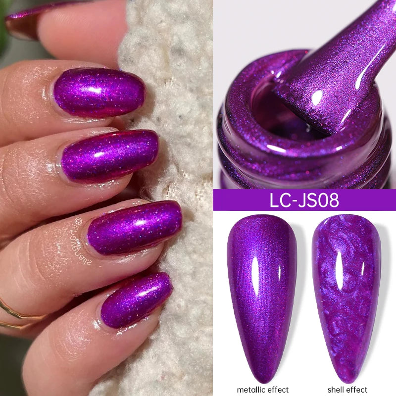 Deep Plum Nail Gel Polish 7ml (X040) UV LED - LILYCUTE