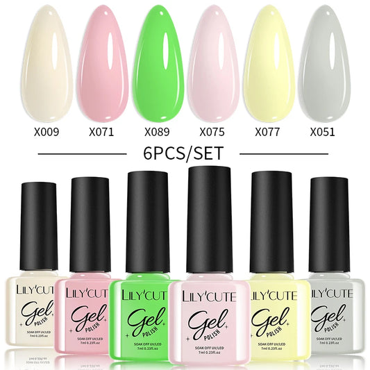 Nail Gel Polish 7ml (239804) UV LED - LILYCUTE