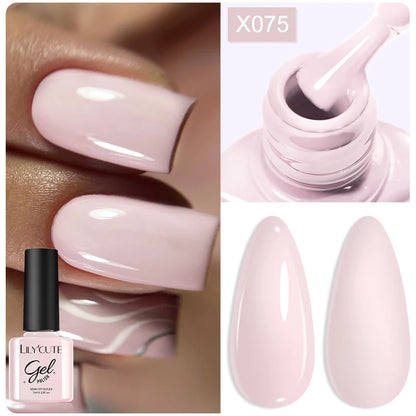 Deep Plum Nail Gel Polish 7ml (X040) UV LED - LILYCUTE