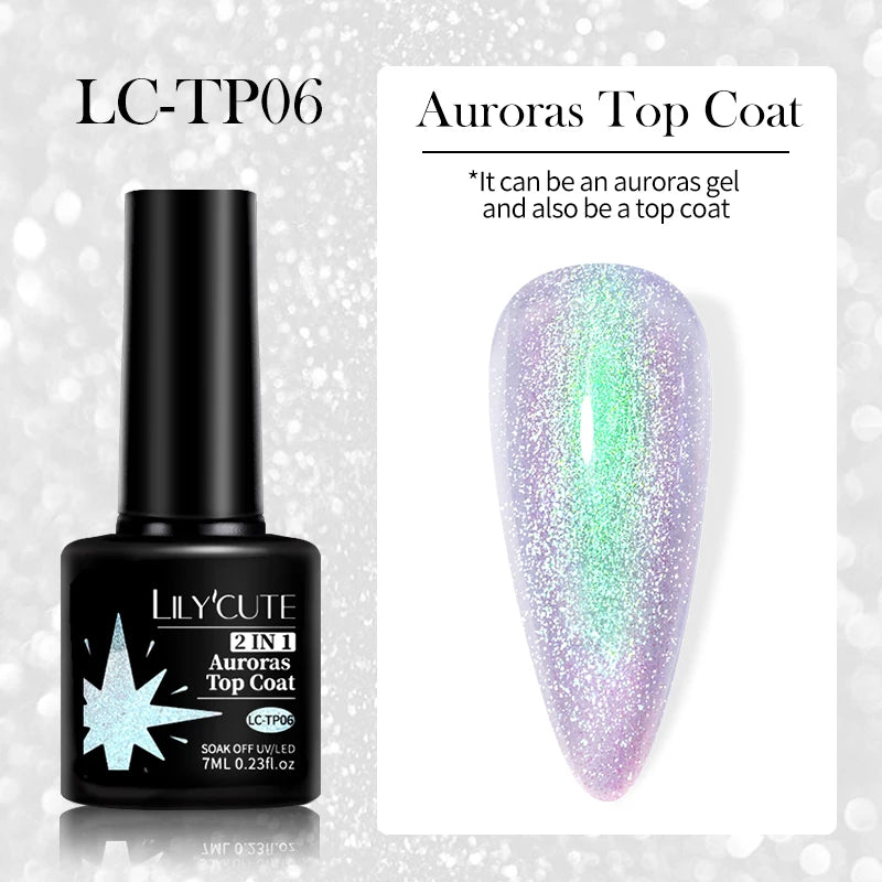 Deep Plum Nail Gel Polish 7ml (X040) UV LED - LILYCUTE