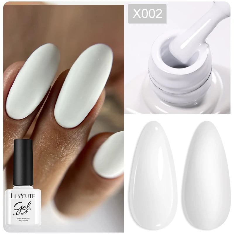 Deep Plum Nail Gel Polish 7ml (X040) UV LED - LILYCUTE