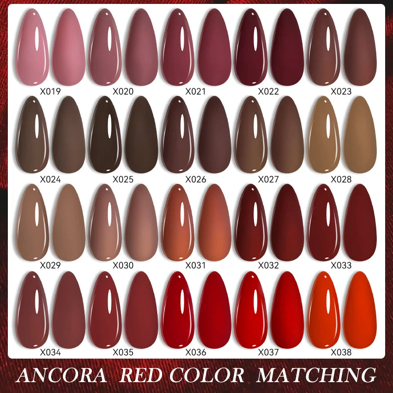 Deep Plum Nail Gel Polish 7ml (X040) UV LED - LILYCUTE