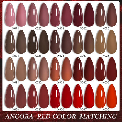 Deep Plum Nail Gel Polish 7ml (X040) UV LED - LILYCUTE