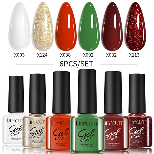 Nail Gel Polish 7ml (239798) UV LED - LILYCUTE