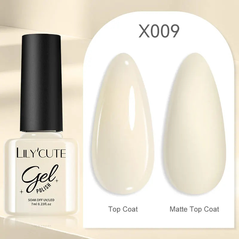 Deep Plum Nail Gel Polish 7ml (X040) UV LED - LILYCUTE