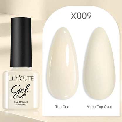 Deep Plum Nail Gel Polish 7ml (X040) UV LED - LILYCUTE