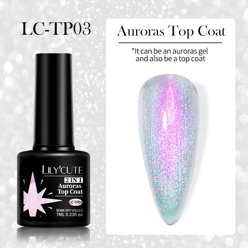 Deep Plum Nail Gel Polish 7ml (X040) UV LED - LILYCUTE