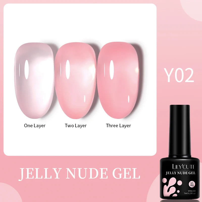 Deep Plum Nail Gel Polish 7ml (X040) UV LED - LILYCUTE