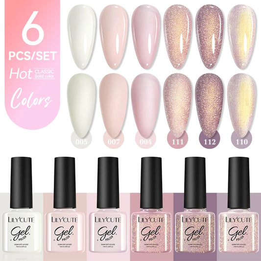 Cream Gel Polish 7ml (243206) UV LED - LILYCUTE