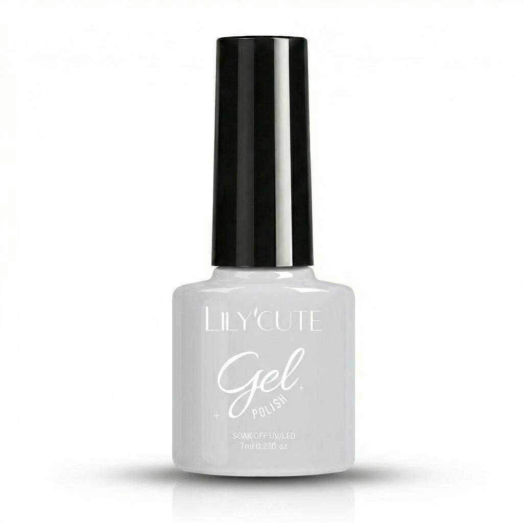 Snow White Nail Gel Polish 7ml - Main Bottle
