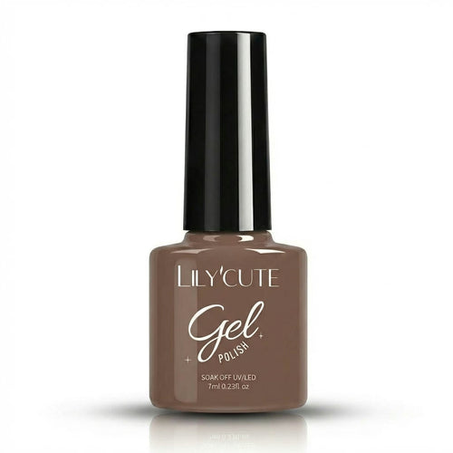 Warm Brown Nail Gel Polish 7ml - Main Bottle