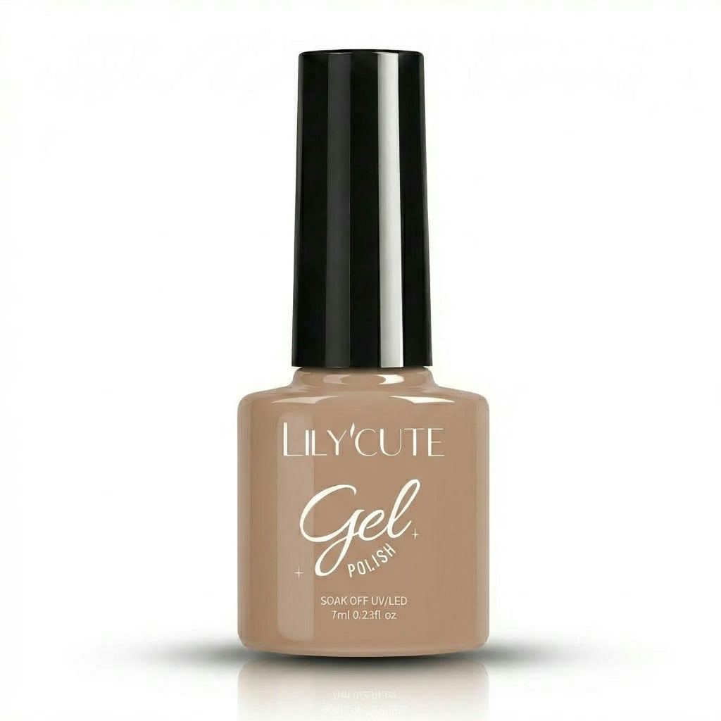 Warm Nude Nail Gel Polish 7ml - Main Bottle