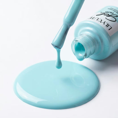 LILYCUTE Aqua Nail Gel Polish 7ml (X081) UV LED - LILYCUTE - Brush Drip