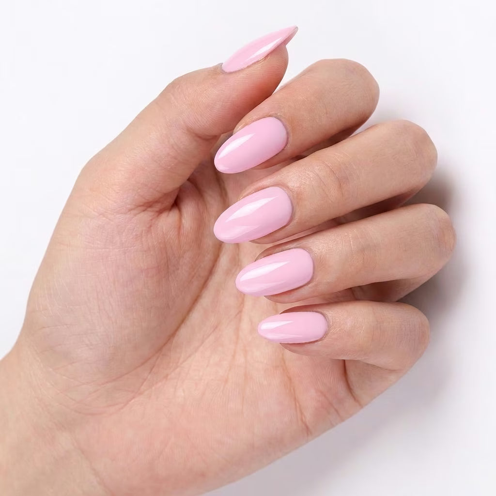 LILYCUTE Baby Pink Nail Gel Polish 7ml (X069) UV LED - LILYCUTE - Hand Swatch