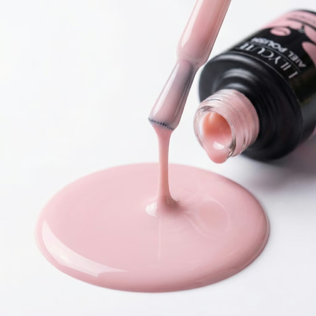 LILYCUTE Blush Pink Nail Gel Polish 7ml (X004) UV LED - LILYCUTE - Brush Drip