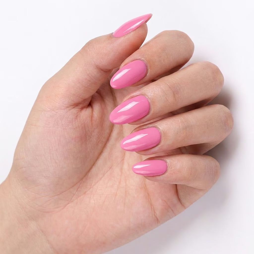 LILYCUTE Bubblegum Pink Nail Gel Polish 7ml (X103) UV LED - LILYCUTE - Hand Swatch