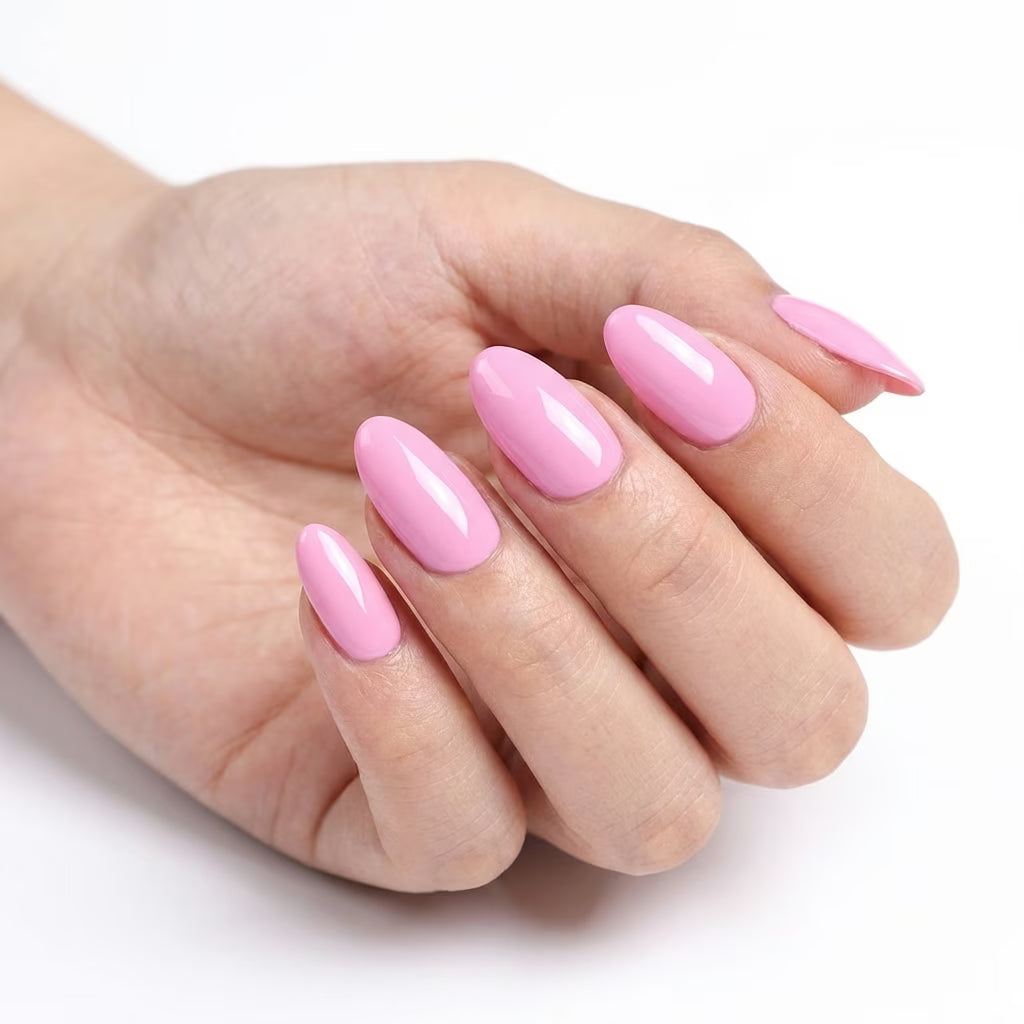 LILYCUTE Cotton Candy Nail Gel Polish 7ml (X068) UV LED - LILYCUTE - Hand Swatch