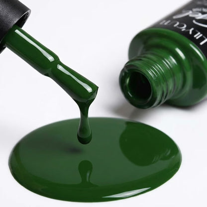 LILYCUTE Dark Forest Nail Gel Polish 7ml (X093) UV LED - LILYCUTE - Brush Drip