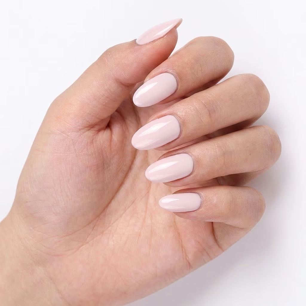 LILYCUTE Dusty Pink Nail Gel Polish 7ml (X075) UV LED - LILYCUTE - Hand Swatch