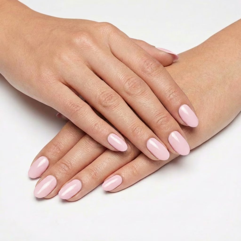 LILYCUTE Gel Polish LC-F004 hand-swatch-two-hands