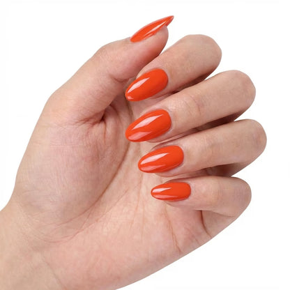 LILYCUTE Gel Polish LC-F032 hand-swatch-curled