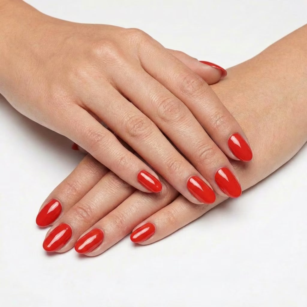 LILYCUTE Gel Polish LC-F033 hand-swatch-two-hands