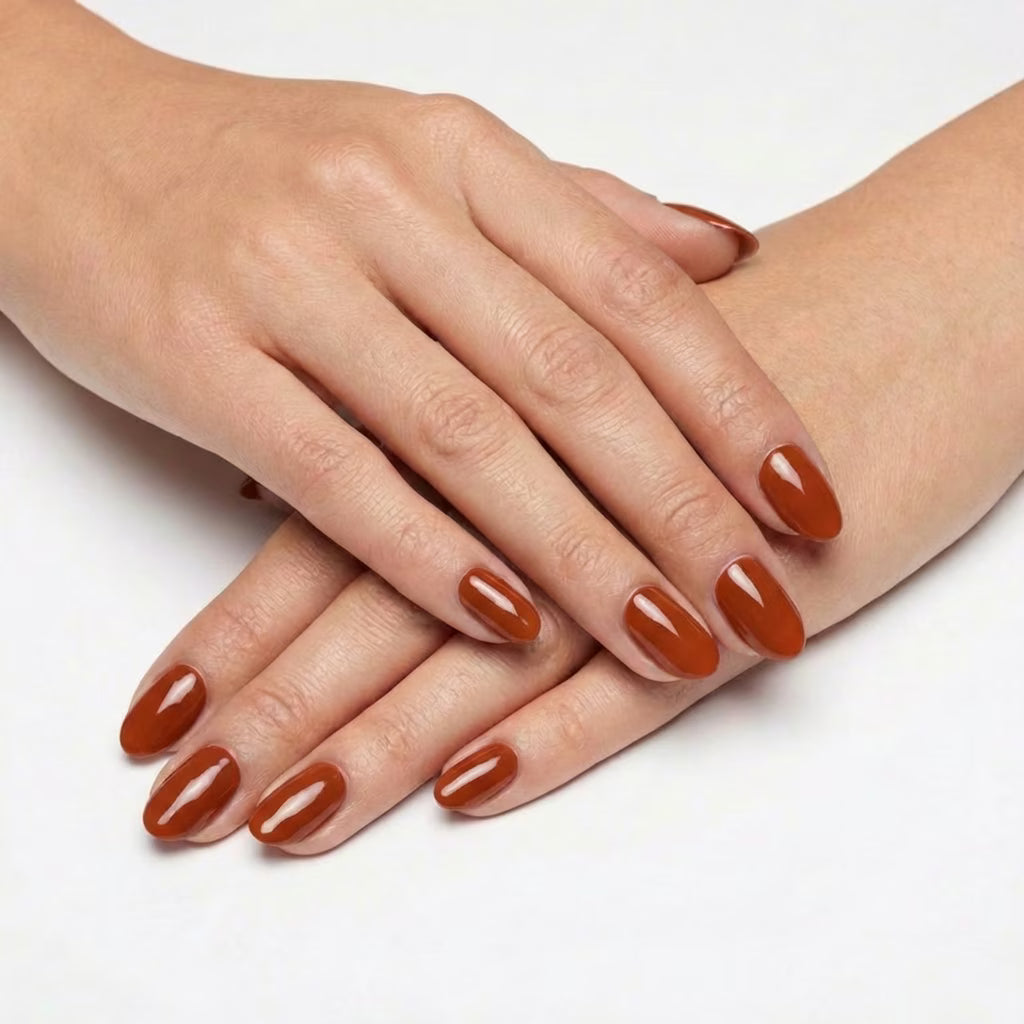 LILYCUTE Gel Polish LC-F035 hand-swatch-two-hands