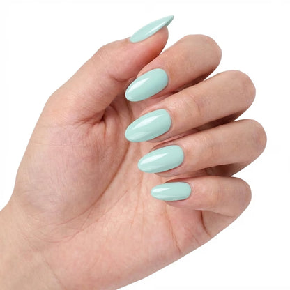 LILYCUTE Gel Polish LC-F041 hand-swatch-curled