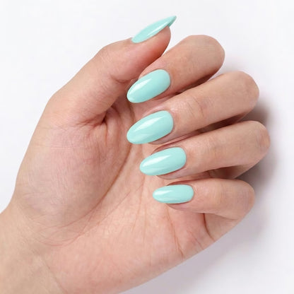 LILYCUTE Gel Polish LC-F045 hand-swatch-curled