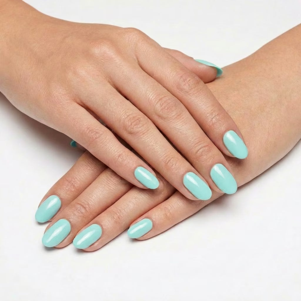LILYCUTE Gel Polish LC-F045 hand-swatch-two-hands