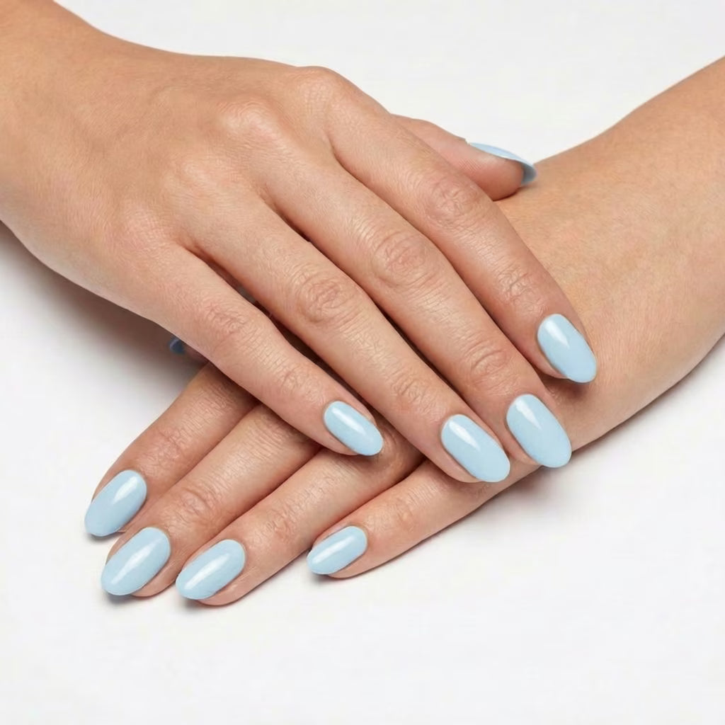 LILYCUTE Gel Polish LC-F046 hand-swatch-two-hands