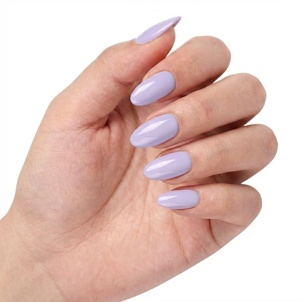 LILYCUTE Gel Polish LC-F059 hand-swatch-curled