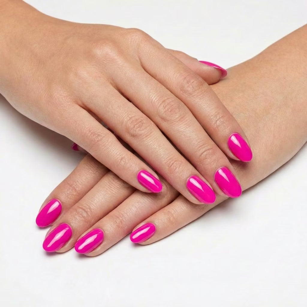 LILYCUTE Gel Polish LC-F078 hand-swatch-two-hands