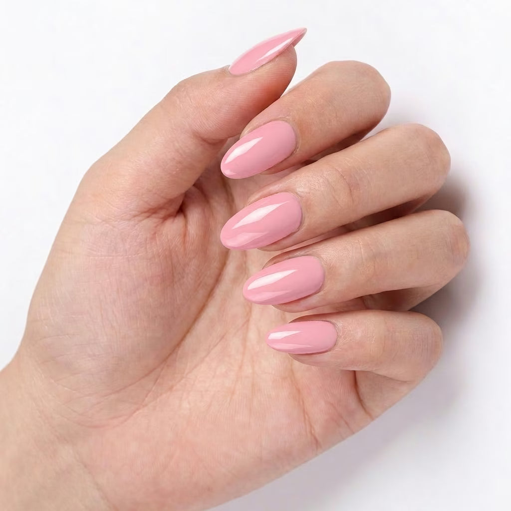 LILYCUTE Gel Polish LC-F084 hand-swatch-curled
