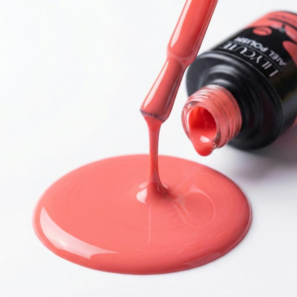 LILYCUTE Gel Polish LC-F086 brush-drip