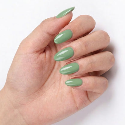 LILYCUTE Gel Polish LC-F100 hand-swatch-curled
