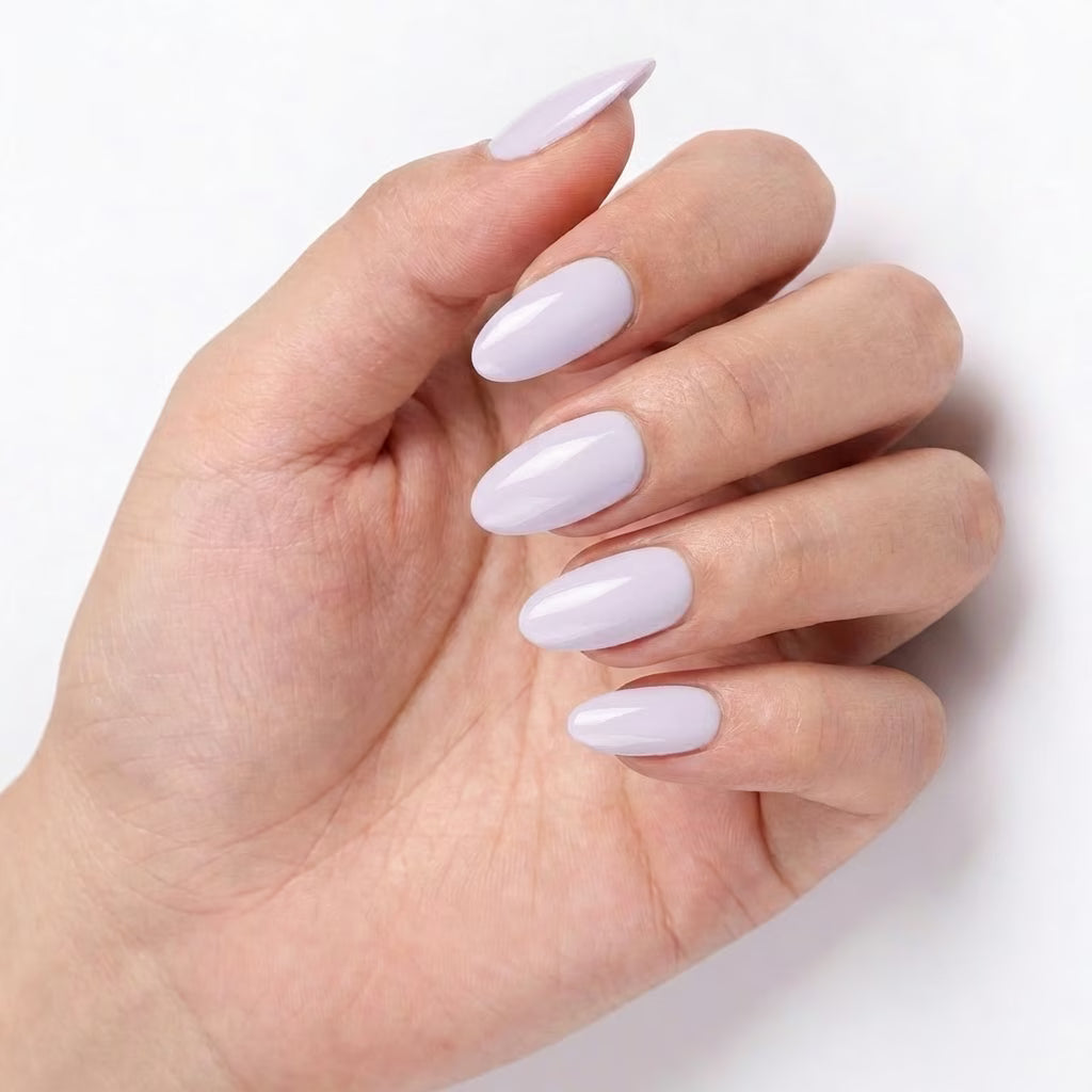 LILYCUTE Gel Polish LC-F136 hand-swatch-curled