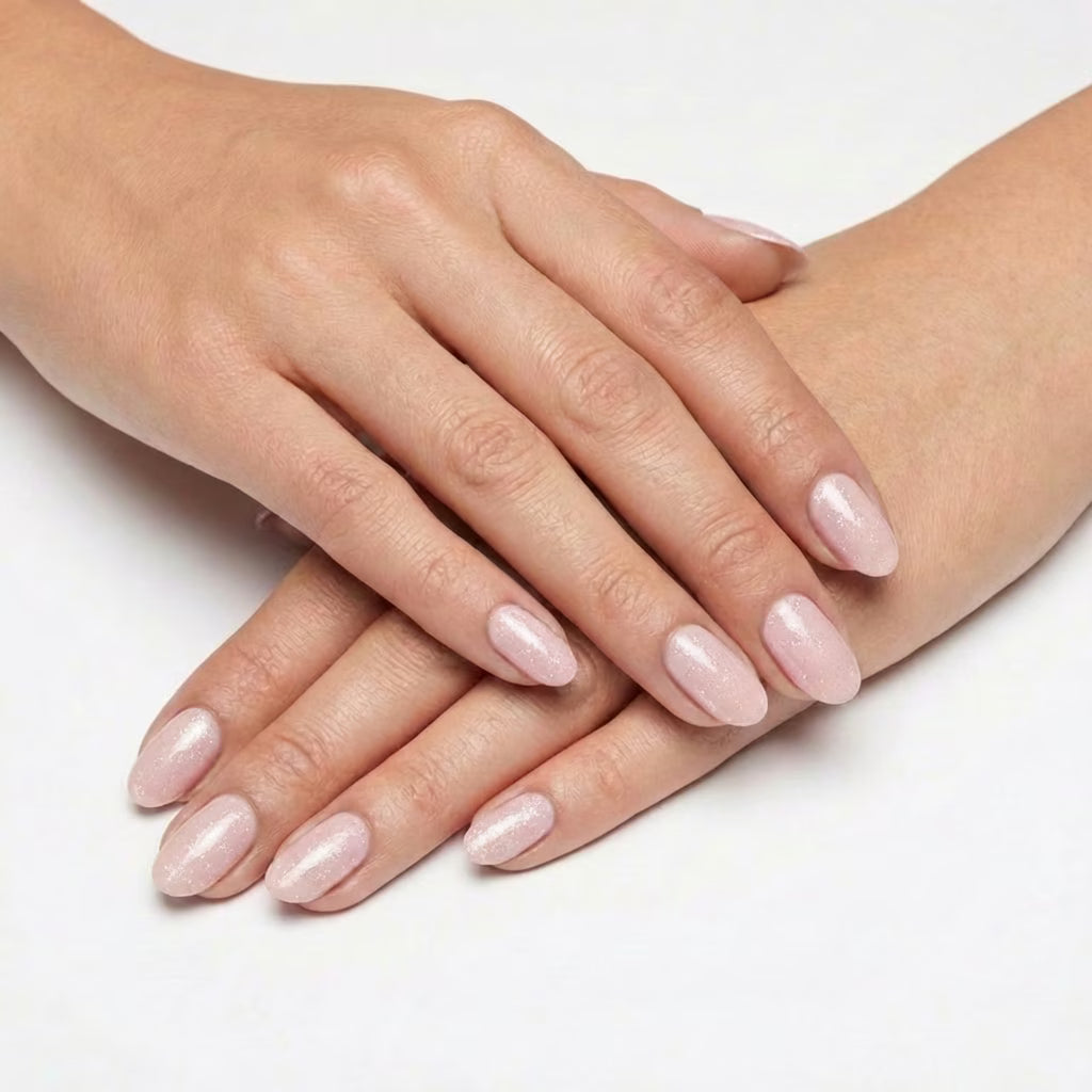 LILYCUTE Gel Polish LC-F171 hand-swatch-two-hands