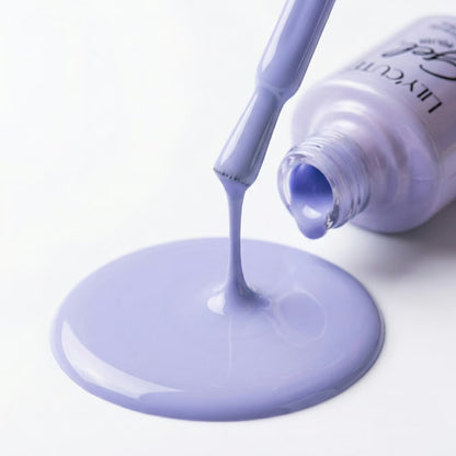 LILYCUTE Lilac Blue Nail Gel Polish 7ml (X056) UV LED - LILYCUTE - Brush Drip