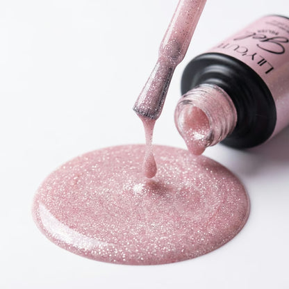 LILYCUTE Misty Rose Nail Gel Polish 7ml (X121) UV LED - LILYCUTE - Brush Drip