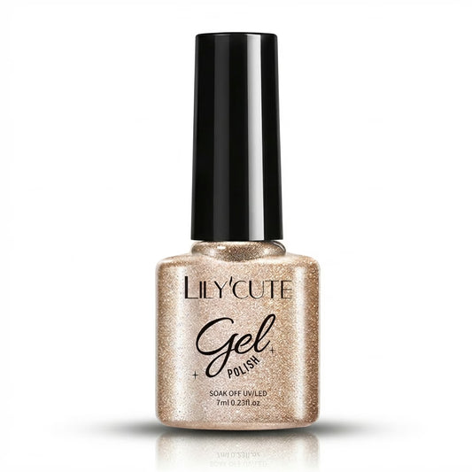 LILYCUTE Nude Soak Off Gel Nail Polish 7ml () UV LED Bottle