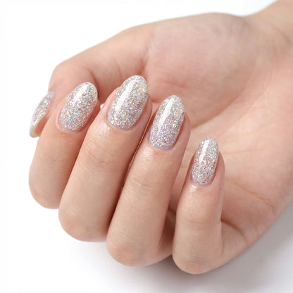 LILYCUTE Pearl Gray Nail Gel Polish 7ml (X117) UV LED - LILYCUTE - Hand Swatch