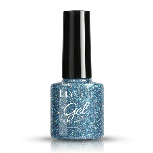 LILYCUTE Rosy Soak Off Gel Nail Polish 7ml () UV LED Bottle