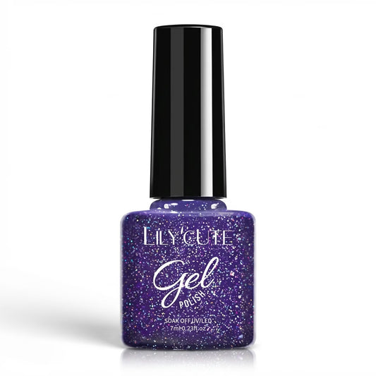 LILYCUTE Royal Soak Off Gel Nail Polish 7ml () UV LED Bottle