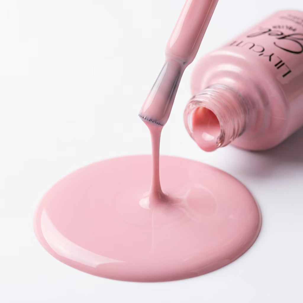 LILYCUTE Shell Pink Nail Gel Polish 7ml (X071) UV LED - LILYCUTE - Brush Drip