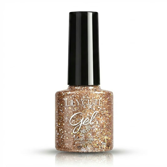 LILYCUTE Tan Soak Off Gel Nail Polish 7ml () UV LED Bottle