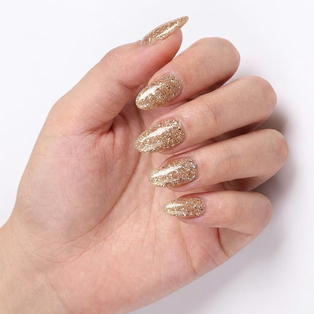 LILYCUTE Tan Nail Gel Polish 7ml (X123) UV LED - LILYCUTE - Hand Swatch