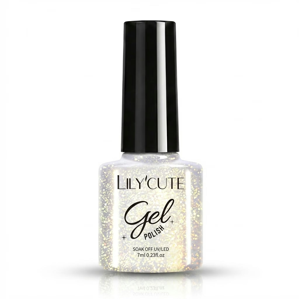 LILYCUTE Warm Soak Off Gel Nail Polish 7ml () UV LED Bottle