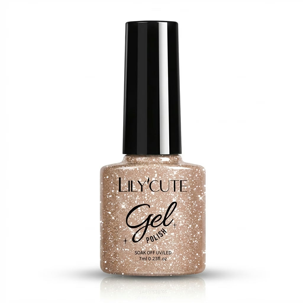 LILYCUTE Warm Soak Off Gel Nail Polish 7ml () UV LED Bottle