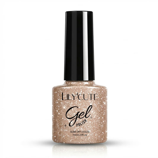 LILYCUTE Warm Soak Off Gel Nail Polish 7ml () UV LED Bottle